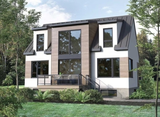 140m² Dubleks Çelik Ev