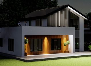 207m² Dubleks Çelik Ev