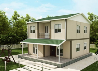 131m² Dubleks Prefabrik Ev