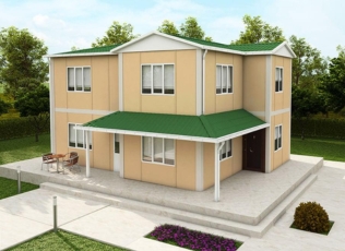 142m² Dubleks Prefabrik Ev
