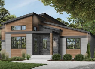 110m² Tek Katlı Çelik Ev