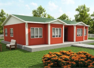 112m² Tek Katlı Prefabrik Ev