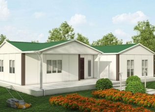 123m² Tek Katlı Prefabrik Ev