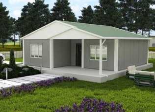 84m² Tek Katlı Prefabrik Ev