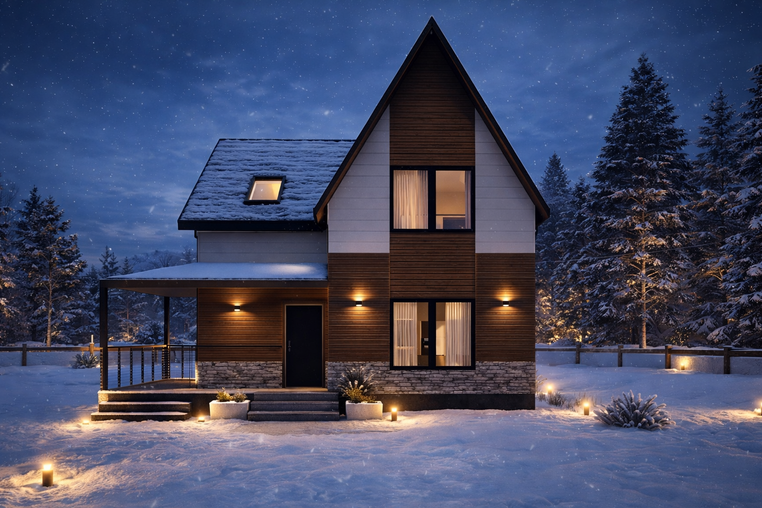 NORDICA 182 m² İki Katlı Çelik Villa