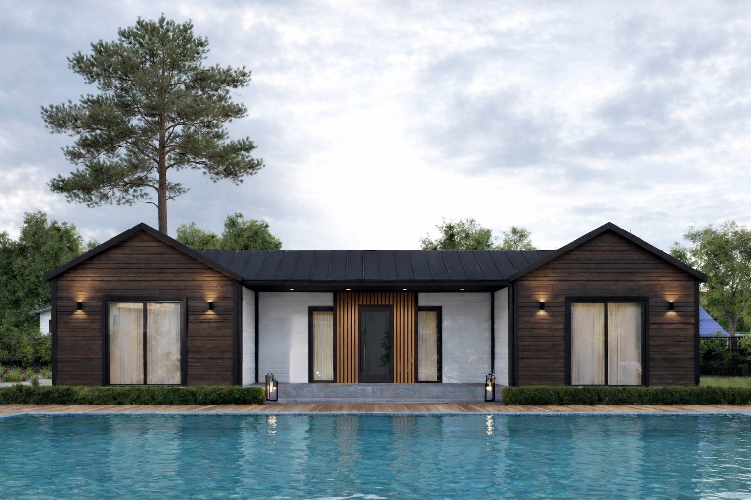 NOVA 140 m² Tek Katlı Çelik Villa